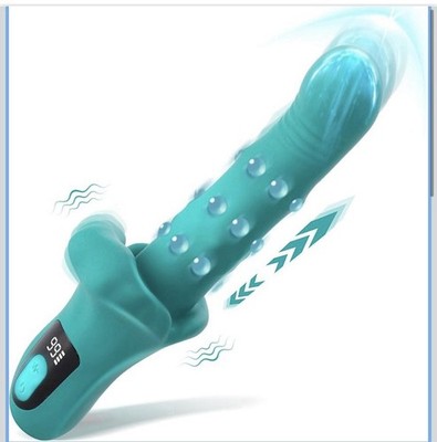 Toycod Vibrator Clitoral Stimulator, 9 Thrusting 9 Vibrating 9 Swing,LCD Display