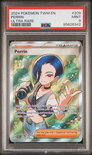 Perrin graded PSA 9 for sale on eBay
