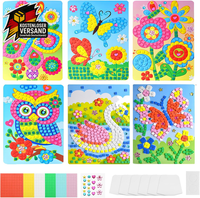 Mosaik Bastelset Kinder FüR Kreatives FrüHling-Handwerk Ab 3 Jahren
