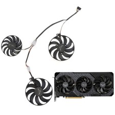 89mm 4Pin Graphics Card Fan For Radeon RX 5700 XT 8GB TUF X3 EVO OC Cooler