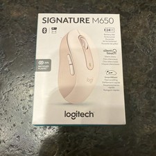 Logitech SIgnature M650 Wireless Mouse - Rose