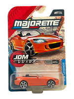 Majorette Jdm Legends Honda S2000 Orange 1:64 Die Cast Metal Model New