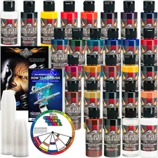 26 Createx Wicked Colors 2oz Detail Colors Airbrush Paint Set - Hobby Art Craft