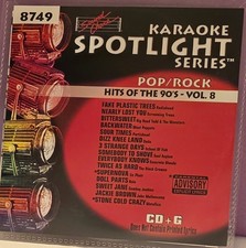 SC8749 90'S SOUND CHOICE KARAOKE CDG LOT FL GA