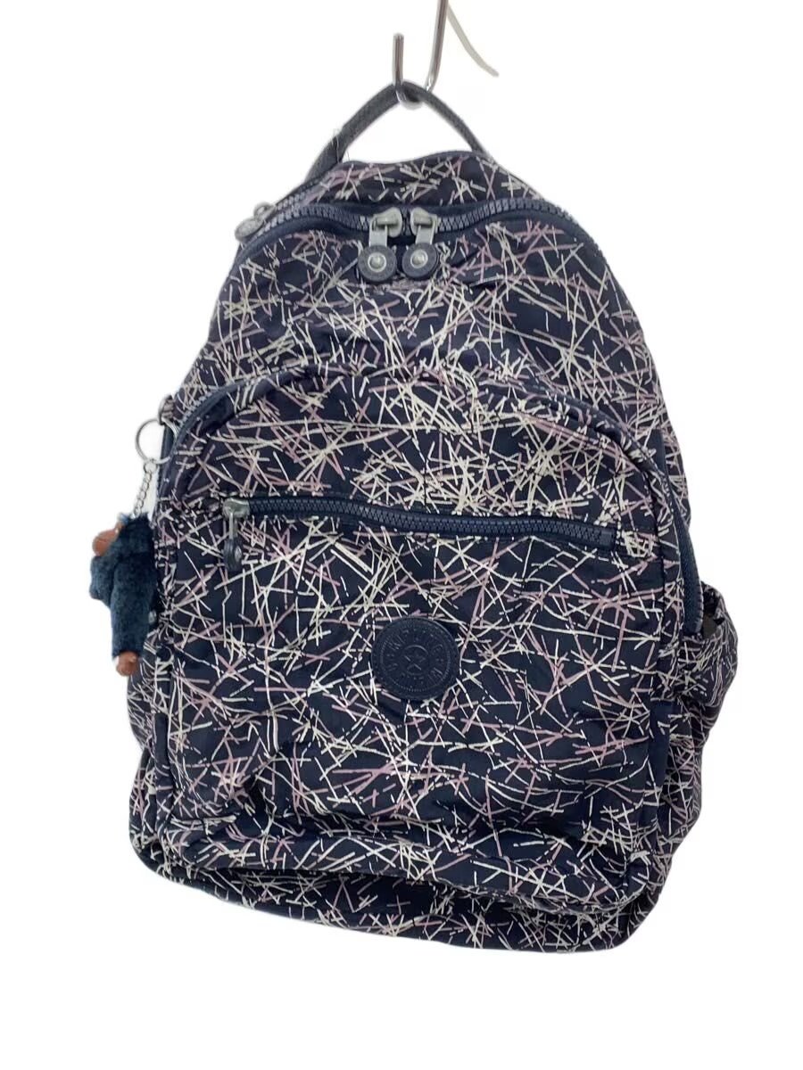 Kipling Backpack Polyester Black All-Over Print - image 1