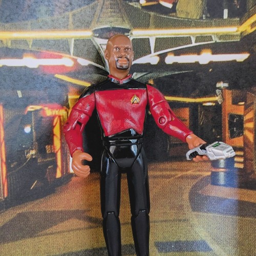 Star Trek Playmates Custom Benjamin Sisko TNG Uniform Figur DS9 Deep Space Nine