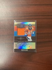 2023 Legacy Marvin Mims Silver RPA Rookie Patch Auto 064/249 RC SP