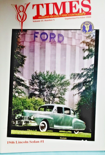 FORD V8 TIMES MAGAZINE BINDER + 12 ISS 2000 V0L 37 & 2001 VOL 38 FREE SHIPPING - Picture 7 of 16