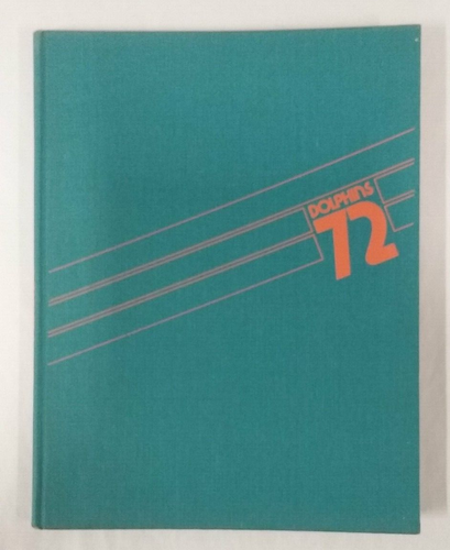 MIAMI DOLPHINS 1972 YEARBOOK-NFL-HARDCOVER-DUST JACKET - 第 5/11 張圖片
