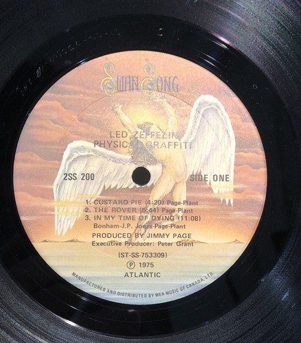 Pristine OG Led Zeppelin Physical Graffiti Vintage Vinyl Record Lp Complete 2LP - Picture 6 of 7