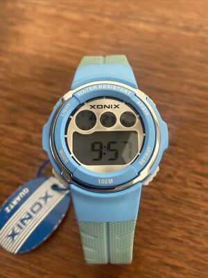 Xonix Digitale Armbanduhr - Timer -  - Stoppuhr - 10 Atm K3