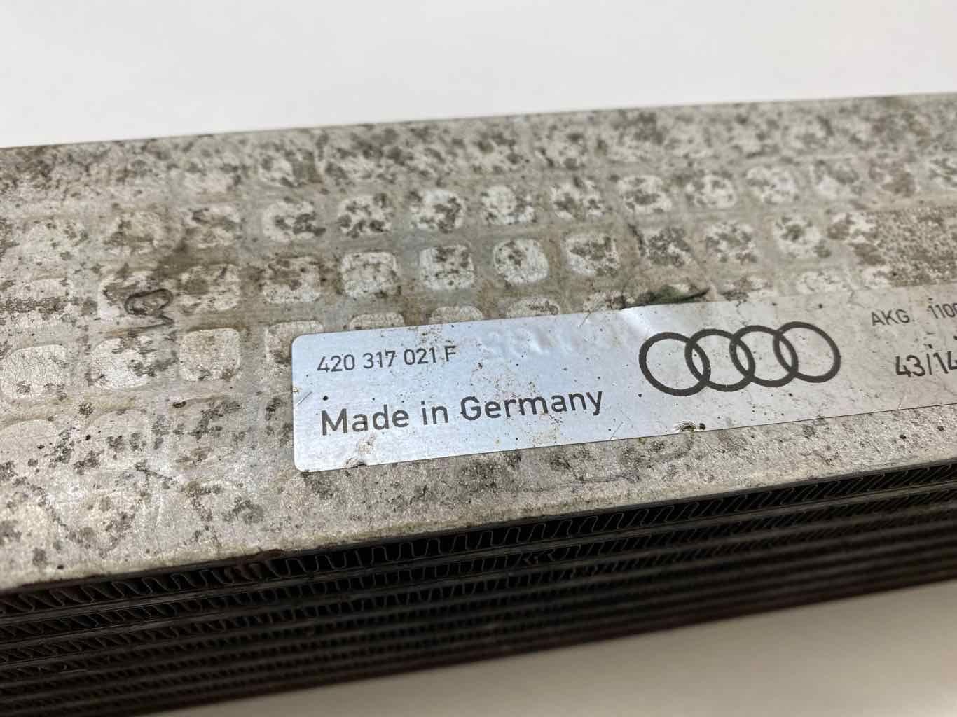 2014 2015 --- Audi R8 --- Automatic Transmission Oil Cooler Radiator 420317021F