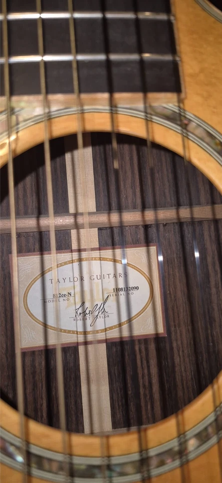 винтажная гитара Taylor 812ce-N - Изображение 2 из 2