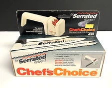 Chef's Choice 430 Serrated Knife Sharpener with Instructions  & Box