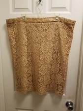 Ivory lace skirt