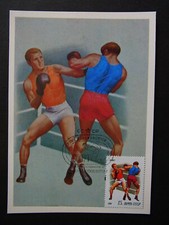 Maximumkarte Sowjetunion 15k Boxen bzw. Boxsport Motiv - b7242
