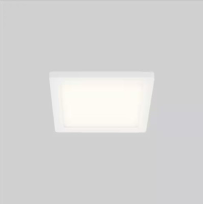 2-Pack Eglo Trago 8.4'' Integrated LED Flush Mount Ceiling Light - White