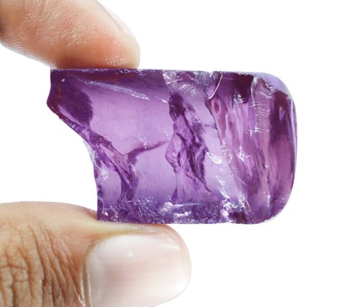 Hermosa piedra preciosa suelta áspera natural sin cortar de color alejandrita de 162 quilates - Imagen 3 de 6