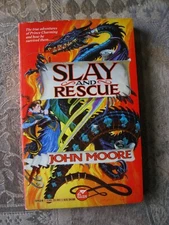 John Moore - Slay and Rescue - 1992 - paperback