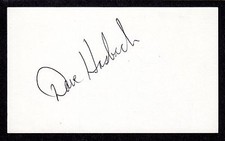 Dave Hasbach ( RHP MINORS 1975-79 ) ROYALS  SIGNED AUTOGRAPH AUTO 3x5 INDEX COA