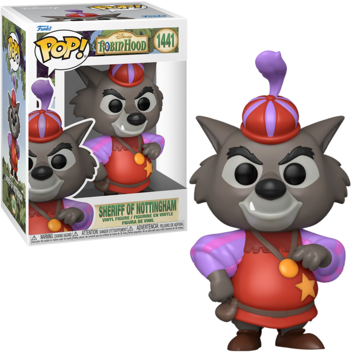 Funko POP! Disney: Robin Hood - Sheriff of Nottingham #1441 | eBay