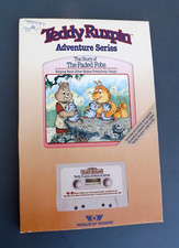 TEDDY RUXPIN BOOK/TAPE THE STORY OF THE FADED FOBS IN BOX WORLDS OF WONDER