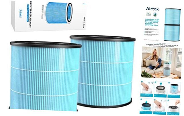 Air Purifier AP0601 Replacement Filters, 4-IN-1 High-efficiency HEPA 2 PACK-image