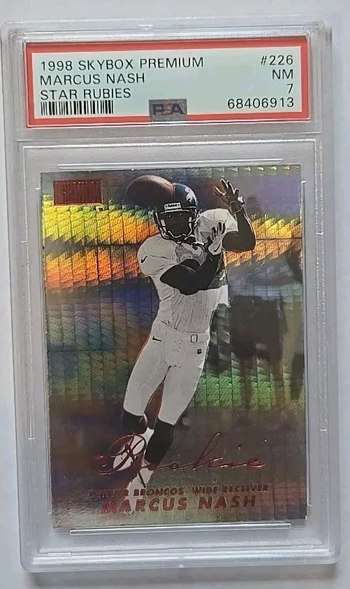 Marcus Nash Skybox Premium #226 Star Rubies