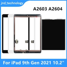 For iPad 9th Gen 2021 10.2" A2603 A2604 Display LCD / Touch Screen Digitizer Lot
