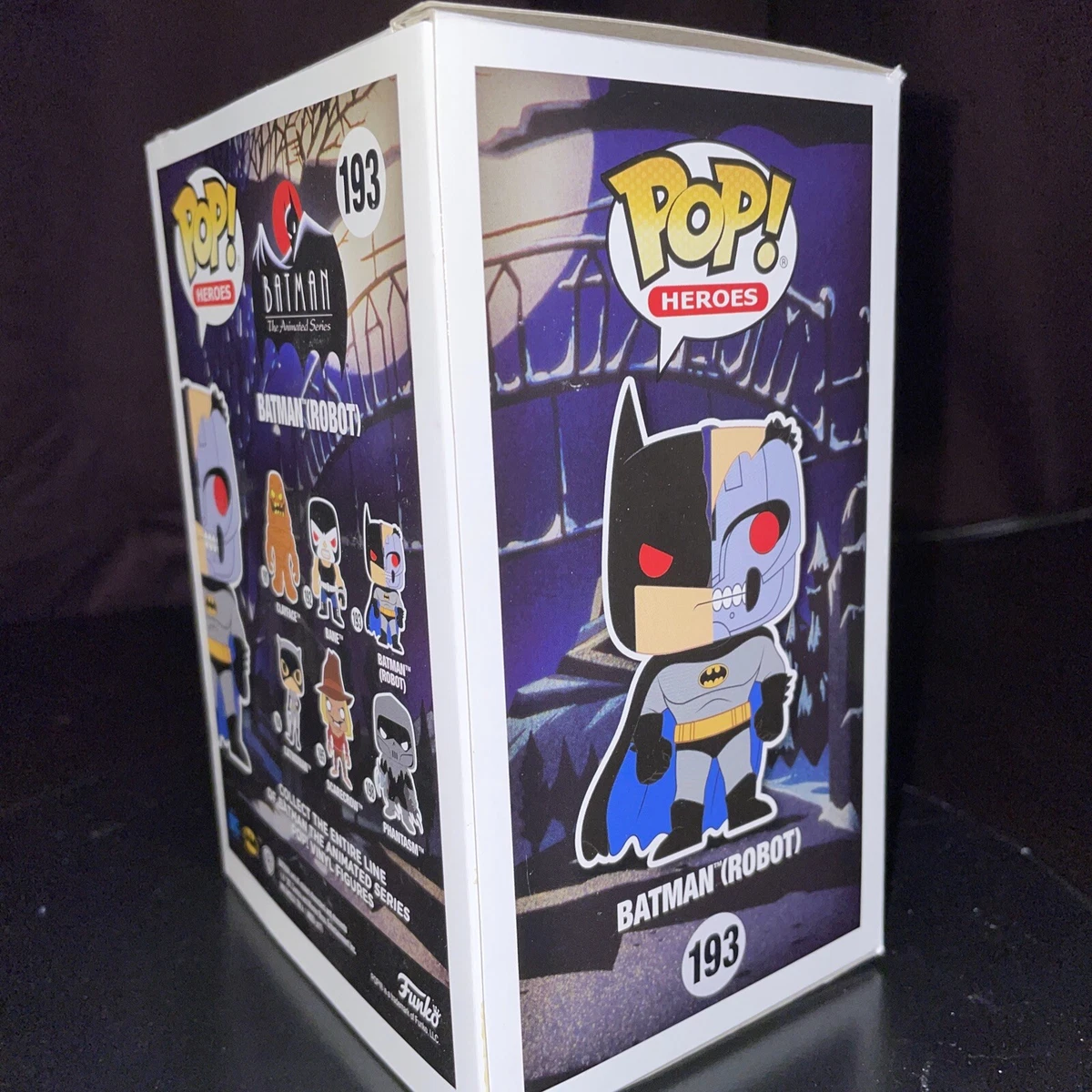 Funko Pop DC Heroes ROBOT BATMAN 193 Batman The Animated