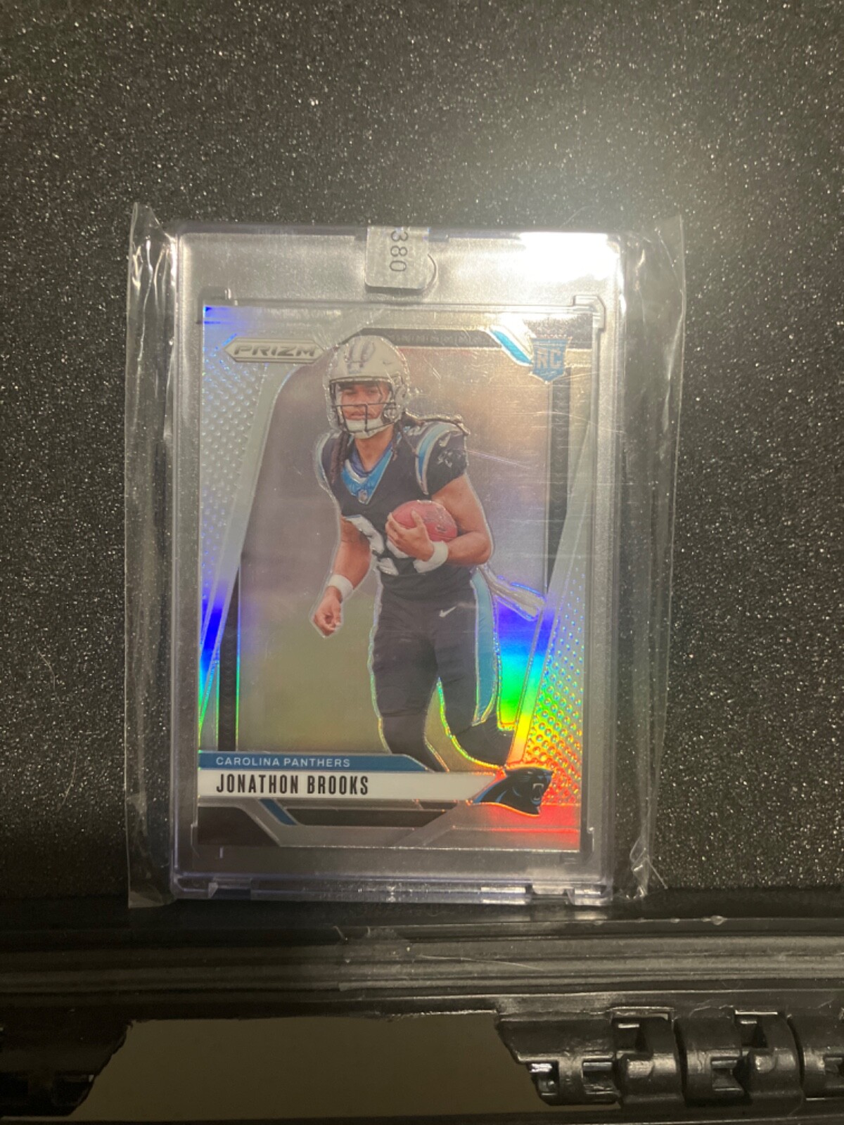 2024 Panini Prizm - Rookies Jonathon Brooks #357 Silver Prizm (RC)