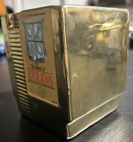 LEGEND OF ZELDA NES GOLD Game Cartridge Coffee Mug NINTENDO OFFICIAL Paladone