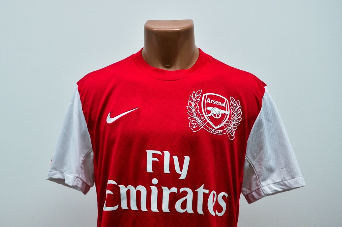 ARSENAL LONDON 2011/2012 HOME FOOTBALL SHIRT JERSEY NIKE SIZE M