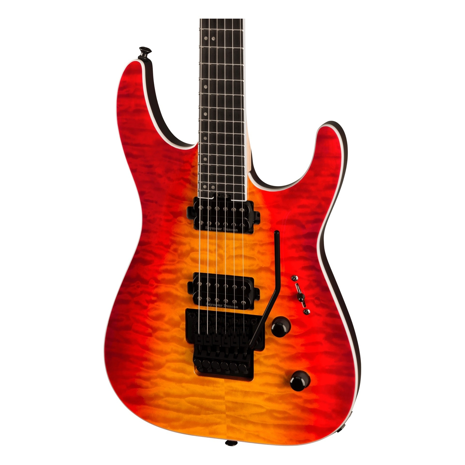 Jackson Pro Plus Series Dinky DKAQ - Накладка из черного дерева Firestorm 181090₽
