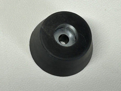 Penn-Elcom F1615 Rubber Cabinet Foot 1.7'' Dia. x 0.75'' H