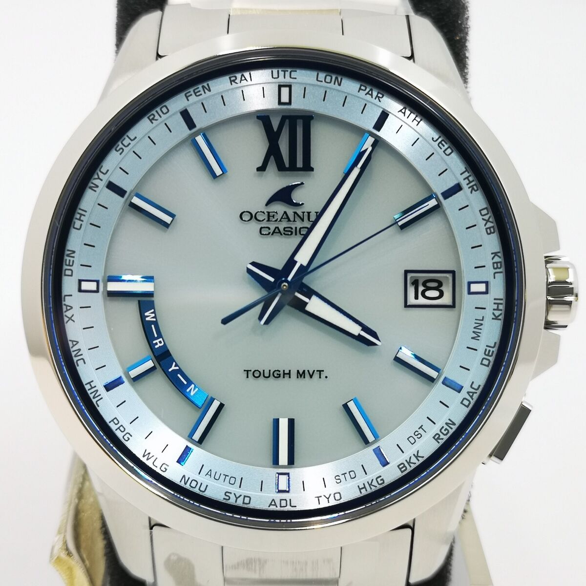CASIO OCEANUS OCW-T150-2AJF Light Blue Tough Solar Men's CASIO OCEANUS OCW-T150-2AJF Light Blue Tough Solar Men's