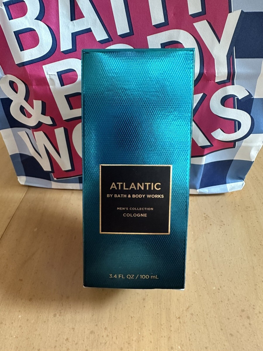 Bath Body Works ATLANTIC Cologne Spray for Men OZ Citrus
