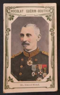Chrome GUERIN BOUTRON Celebrities #304 GENERAL MICHEL