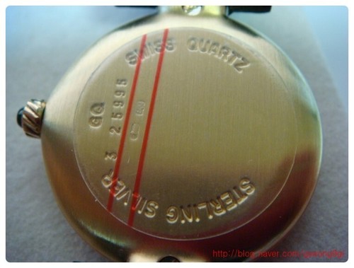 Genuine Alfred Dunhill 925 Sterling Silver Vermeil Women's Watch - 第 2/6 張圖片