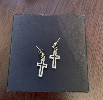 Topshop Kristall Christus Ohrringe 