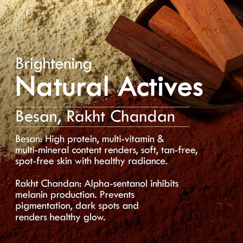 Nat Habit Ubtan Face Wash With Wild Turmeric | Chemical & Sulphate Free, 100g - Picture 4 of 6