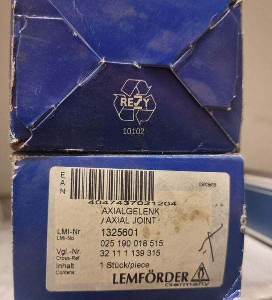 LemfÖRder 1325601 Axialgelenk FüR Spurstange BMW 3ER E36 Z3-image