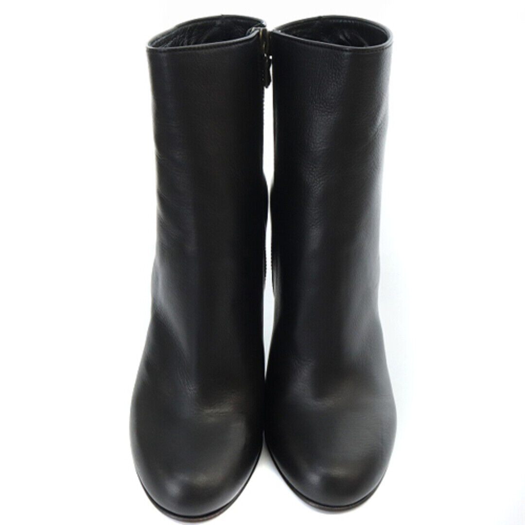 Dries Van Noten Clear Heel Boots Short Leather 36.5 23.5cm Dries Van Noten Clear Heel Boots Short Leather 36.5 23.5cm