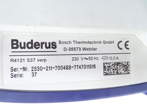 Buderus Logamatic R4121 mit MEC 2 / ZM 424 / Kessel-Steuerung Raumregler - Picture 10 of 10