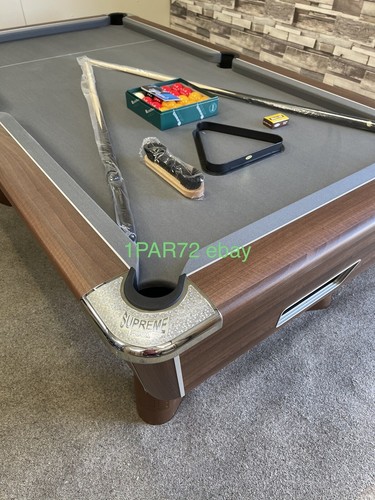 6FT BY 3FT NEW SUPREME WINNER FREEPLAY WALNUT POOL TABLE CAN DELIVER IN STOCK - Picture 2 of 7