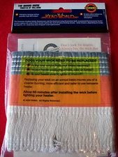 COMMANDER CH-100 Kerosene Heater Wick & "FREE" Wick Cleaning/ Mantenance Guide