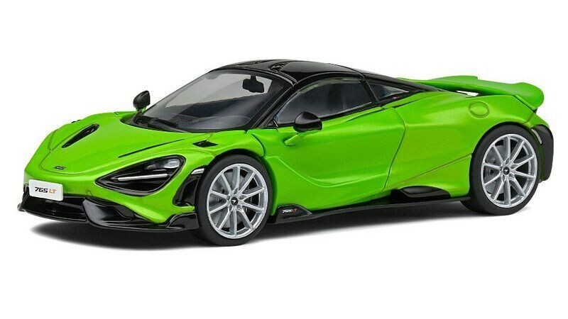 McLaren 765LT 2020 Vert Métal Solido 1/43 miniature de collection