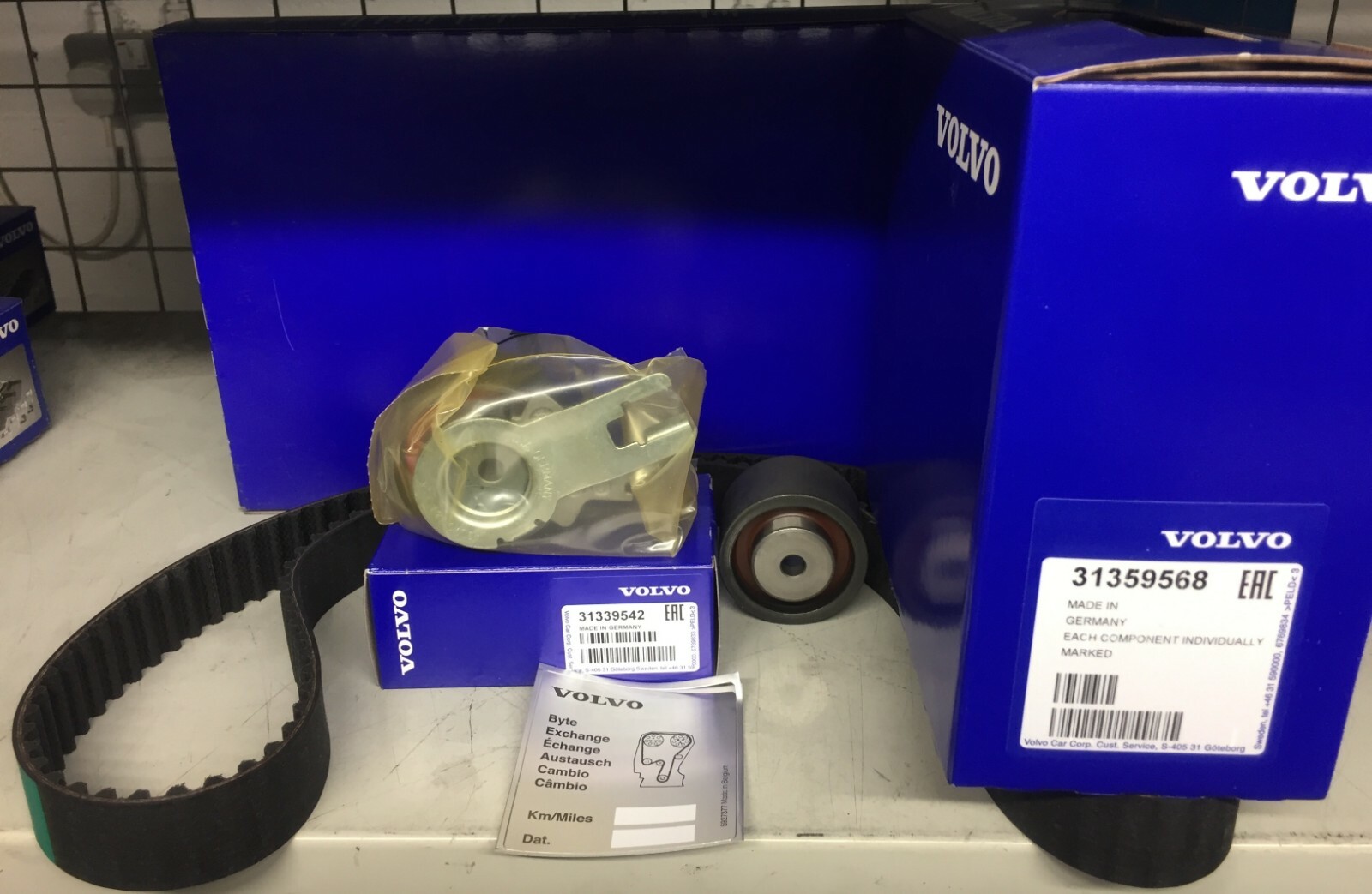 Genuine Volvo Timing Belt kit D5 31359568 XC60 V70 V60 V40 C70 eBay