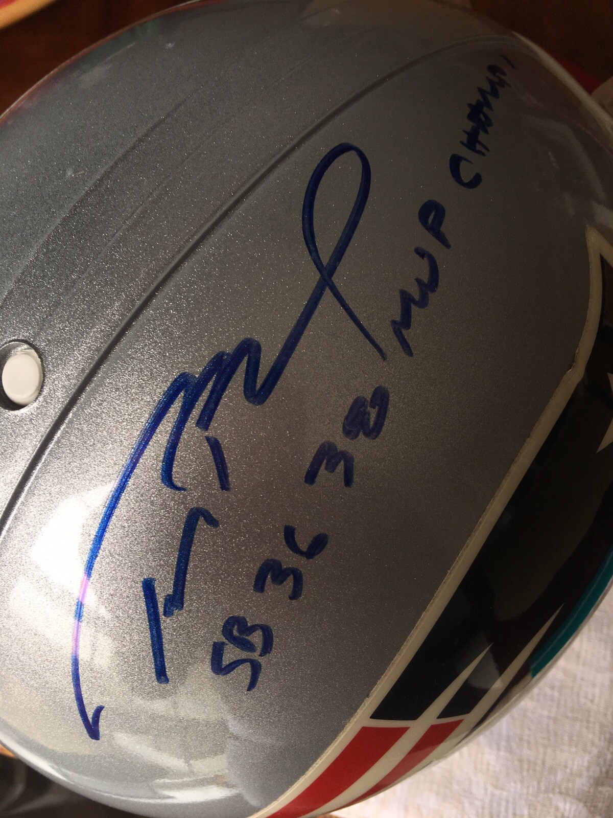 Tom Brady Autographed Signed New England Patriots 2004 LE #3/12 INSCRIBE SB 36 38 MVP CHAMPS RIDDEL GAME HELMET 