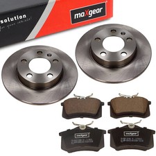 MAXGEAR Bremsscheiben Bremsbeläge Hinten für VW GOLF SEAT CORDOBA 230 mm